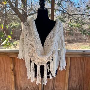 Soft Surroundings Women's Winter Walk Infinity Scarf Powder White. NEW